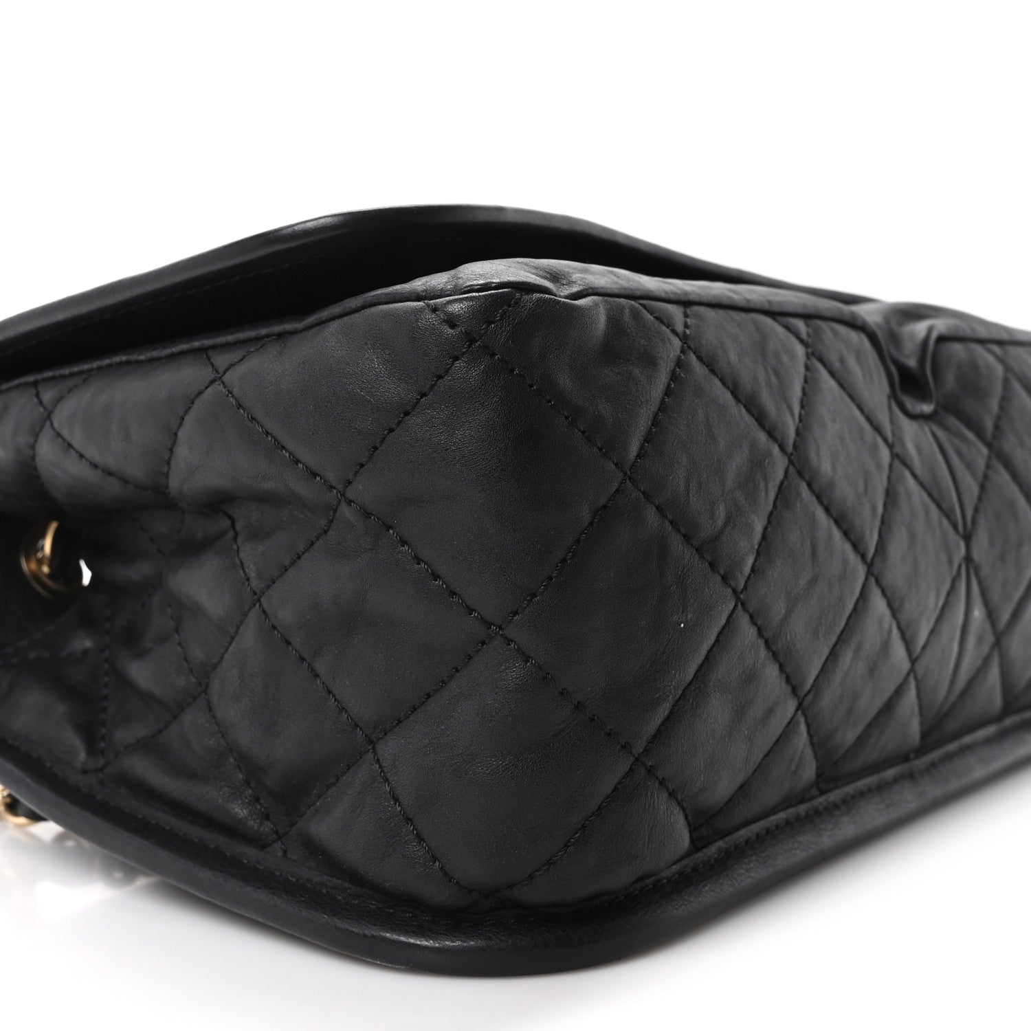 Chanel Aged Calfskin Quilted 2.55 Reissue Chain Flap  Black 9 of 10
