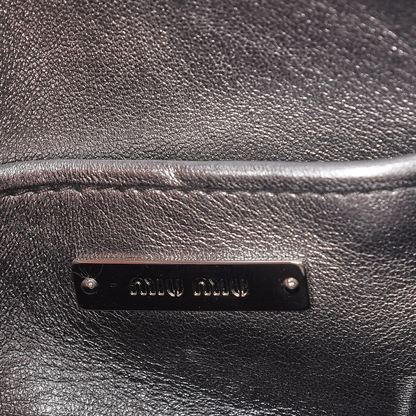 Nappa Patch Pearl Shoulder Bag Cromo