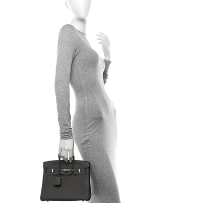 Hermes Togo Birkin 25 Gris Meyer 2 of 11