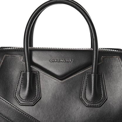 Givenchy Calfskin Chain Detail Medium Antigona Black 12 of 12