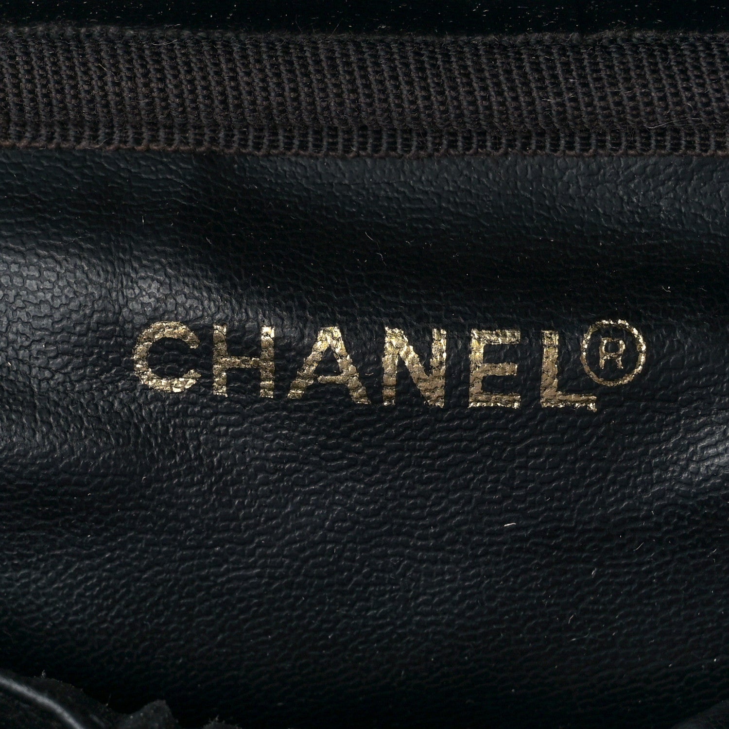 Chanel Caviar CC Vanity Cosmetic Case Black 6 of 10