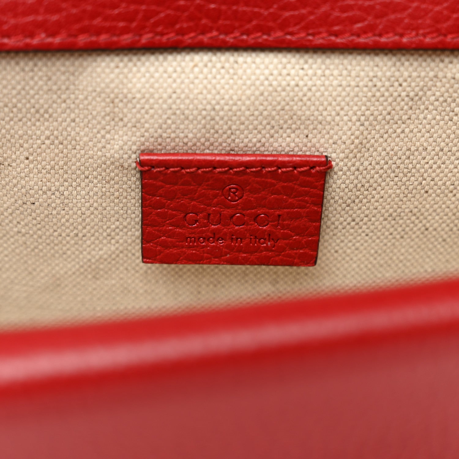 Gucci Calfskin Mini Dionysus Shoulder Bag Hibiscus Red 6 of 13