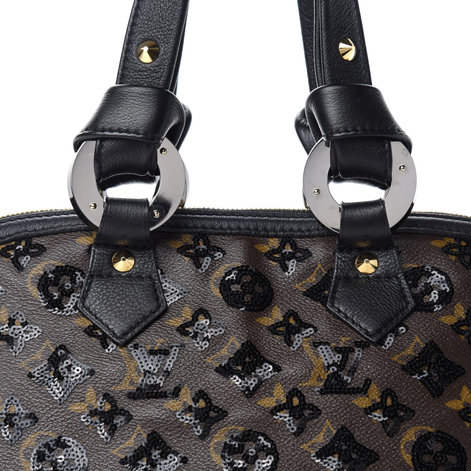 Louis Vuitton Monogram Sequins Eclipse Alma Black 9 of 9