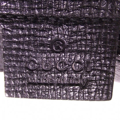 Gucci Leather Horsebit Flap Bag Black 8 of 11