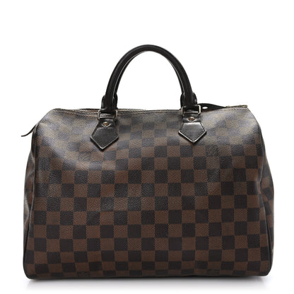 Louis Vuitton Damier Ebene Speedy 30 1 of 12
