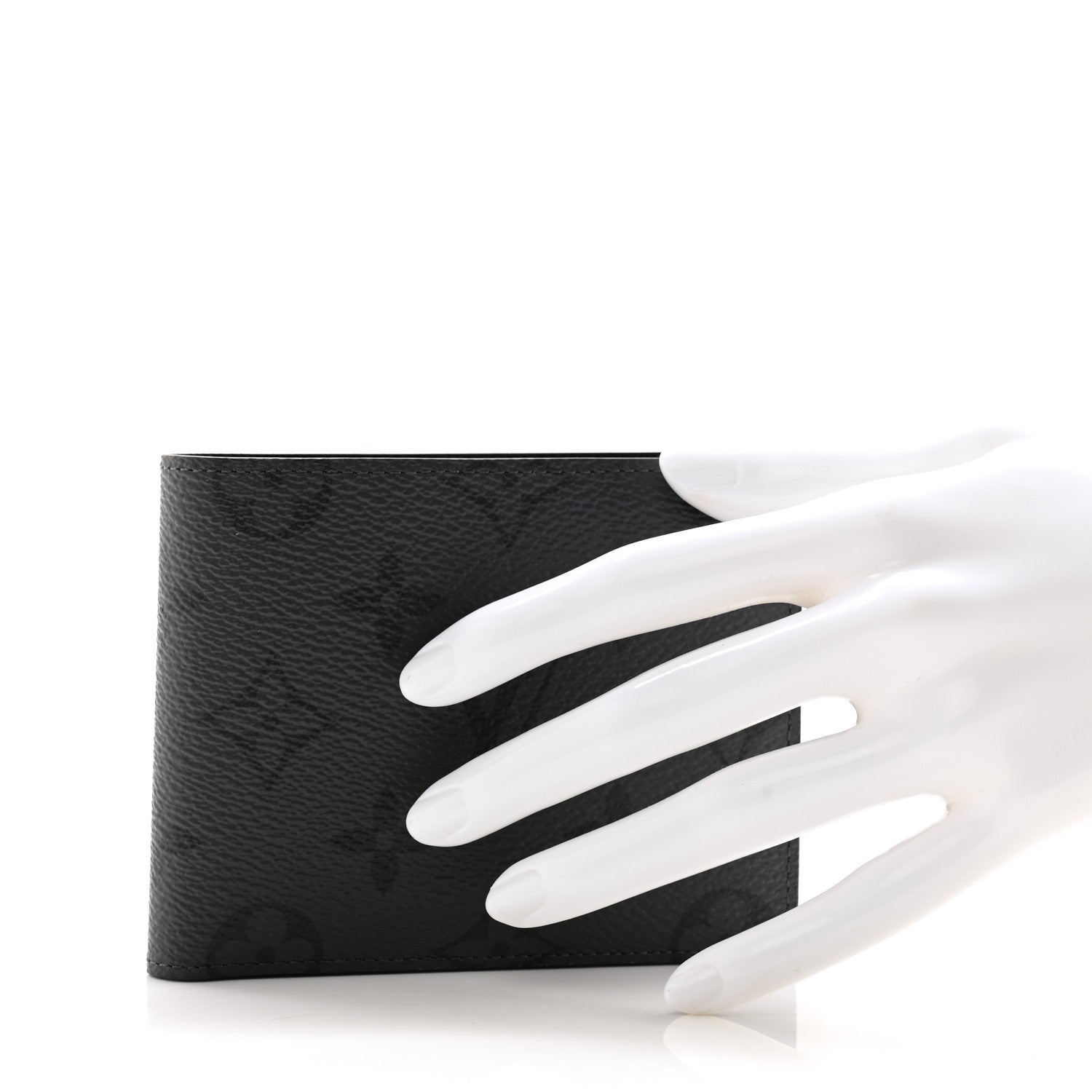 Louis Vuitton Monogram Reverse Eclipse Slender Wallet 2 of 7
