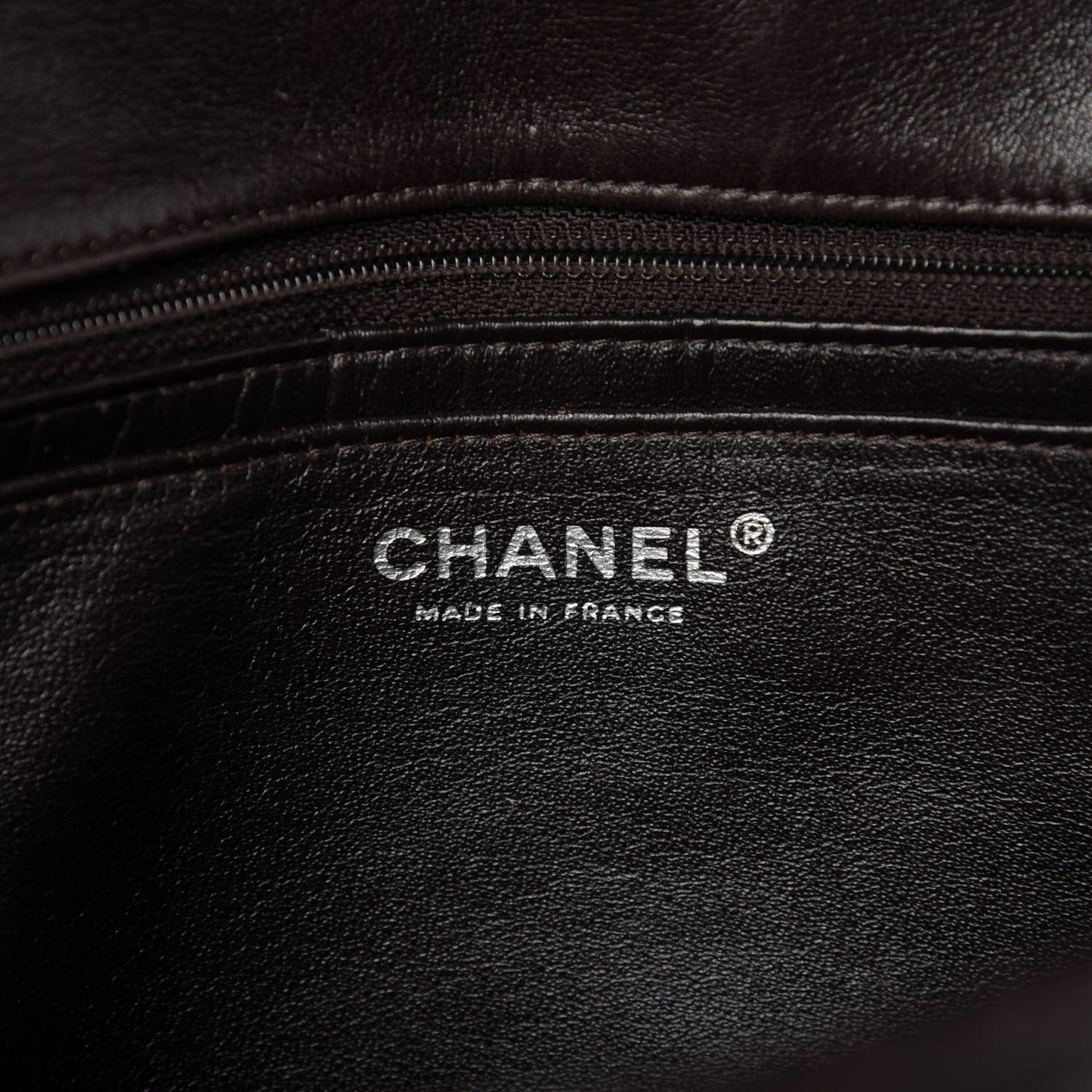 Washed Lambskin Quilted Jumbo Hybrid Reissue Flap Dark Brown