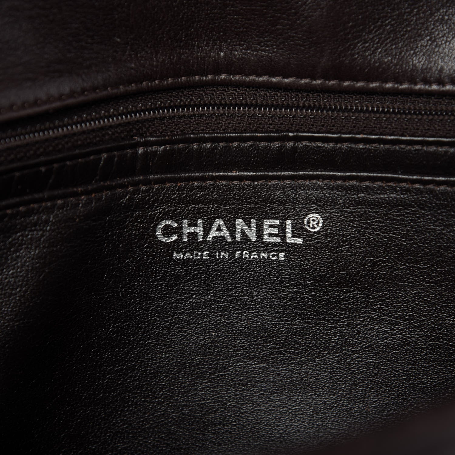 Chanel Washed Lambskin Quilted Jumbo Hybrid Reissue Flap Dark Brown 8 of 10