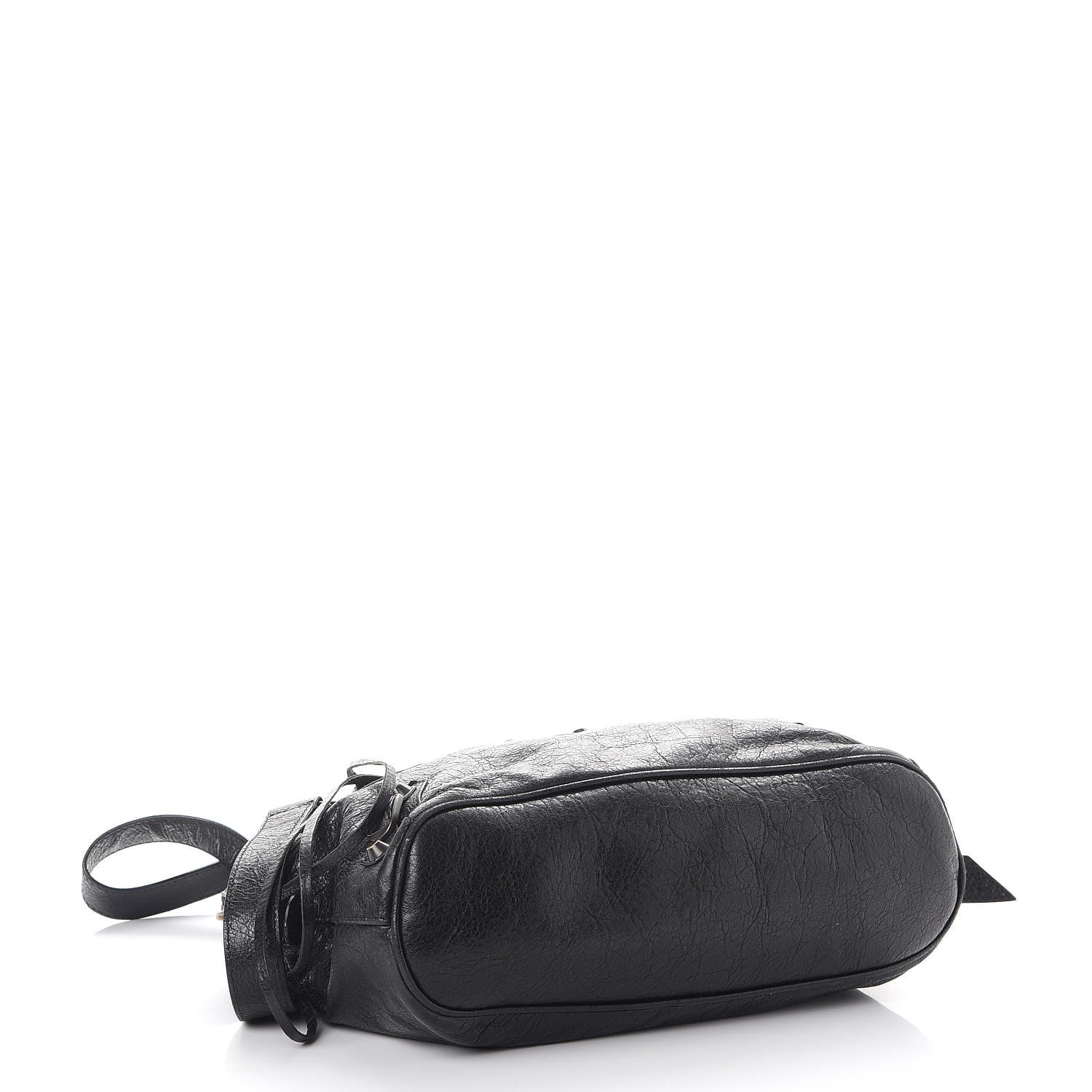 Balenciaga Agneau Classic Hardware Bowling Bag Black 4 of 12