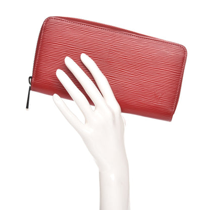 Louis Vuitton Epi Zippy Wallet Carmine 2 of 12