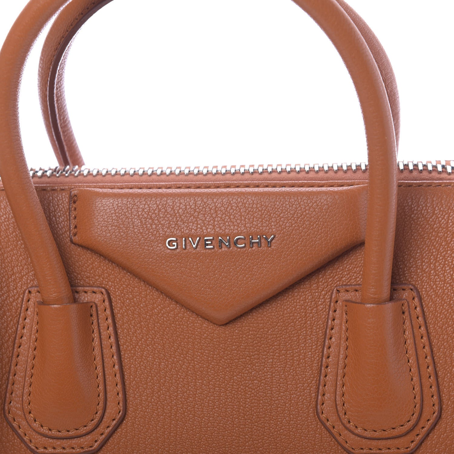 Givenchy Sugar Goatskin Small Antigona Orange 10 of 12