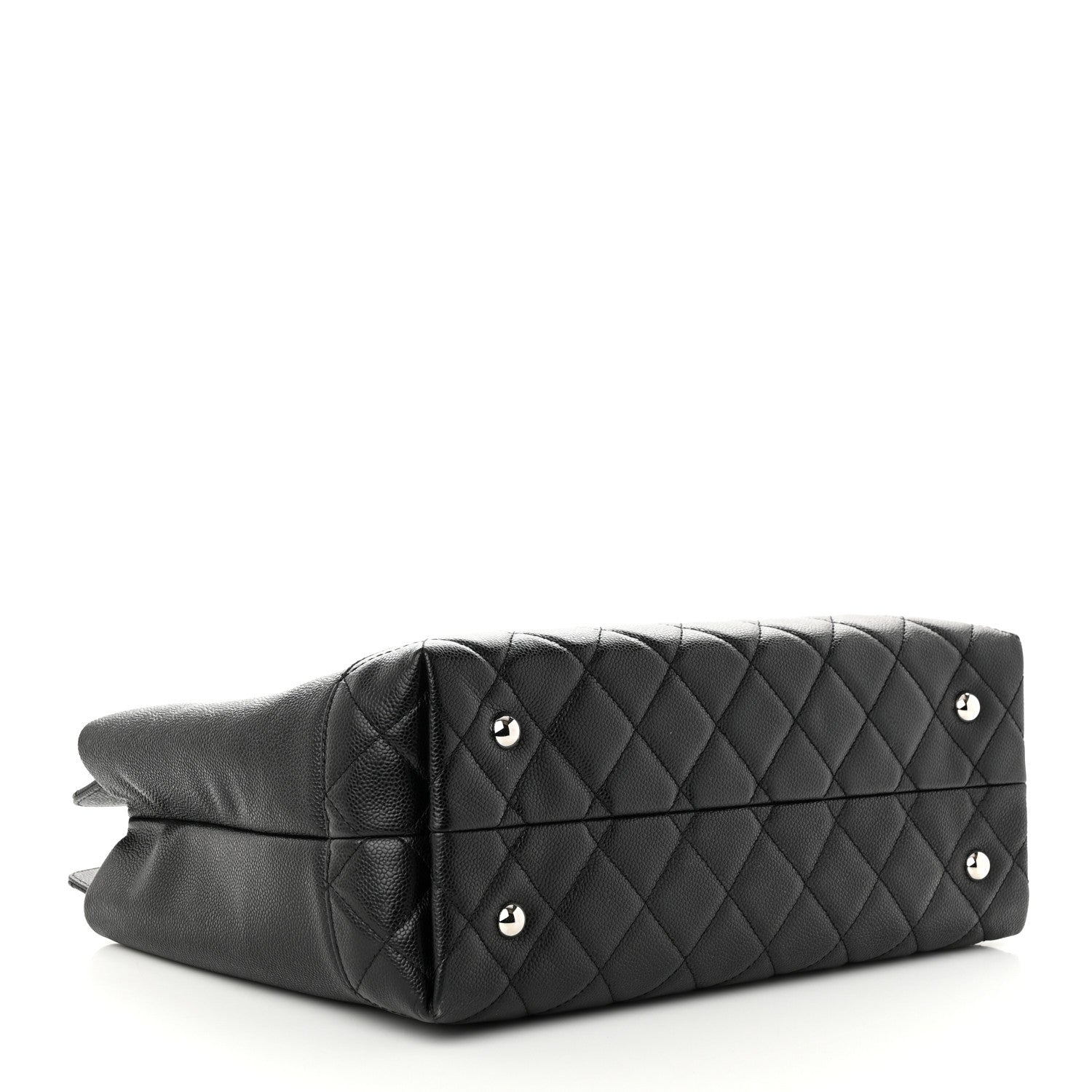 Chanel Caviar Large Soft CC Top Handle Tote Black 4 of 11
