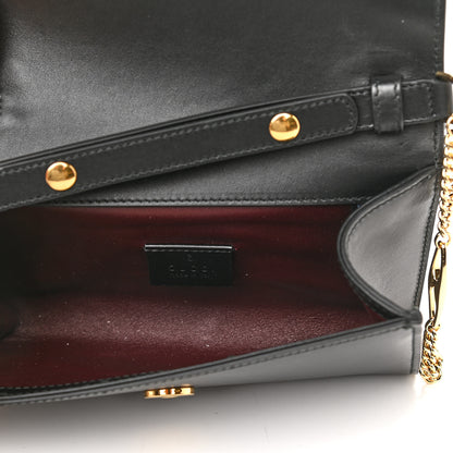 Gucci Smooth Calfskin Mini Zumi Shoulder Bag Black 4 of 8