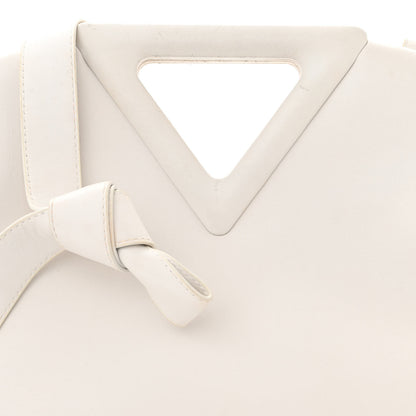 Bottega Veneta Calfskin Large The Point Triangle Bag Chalk 7 of 12
