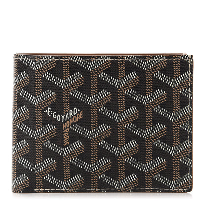Goyard Goyardine Bi-Fold Victoire PM Wallet Black Gold 1 of 8