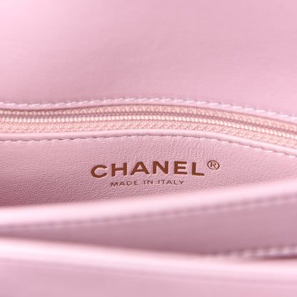 Chanel Lambskin Quilted Small Trendy CC Flap Dual Handle Bag Light Pink 8 of 11