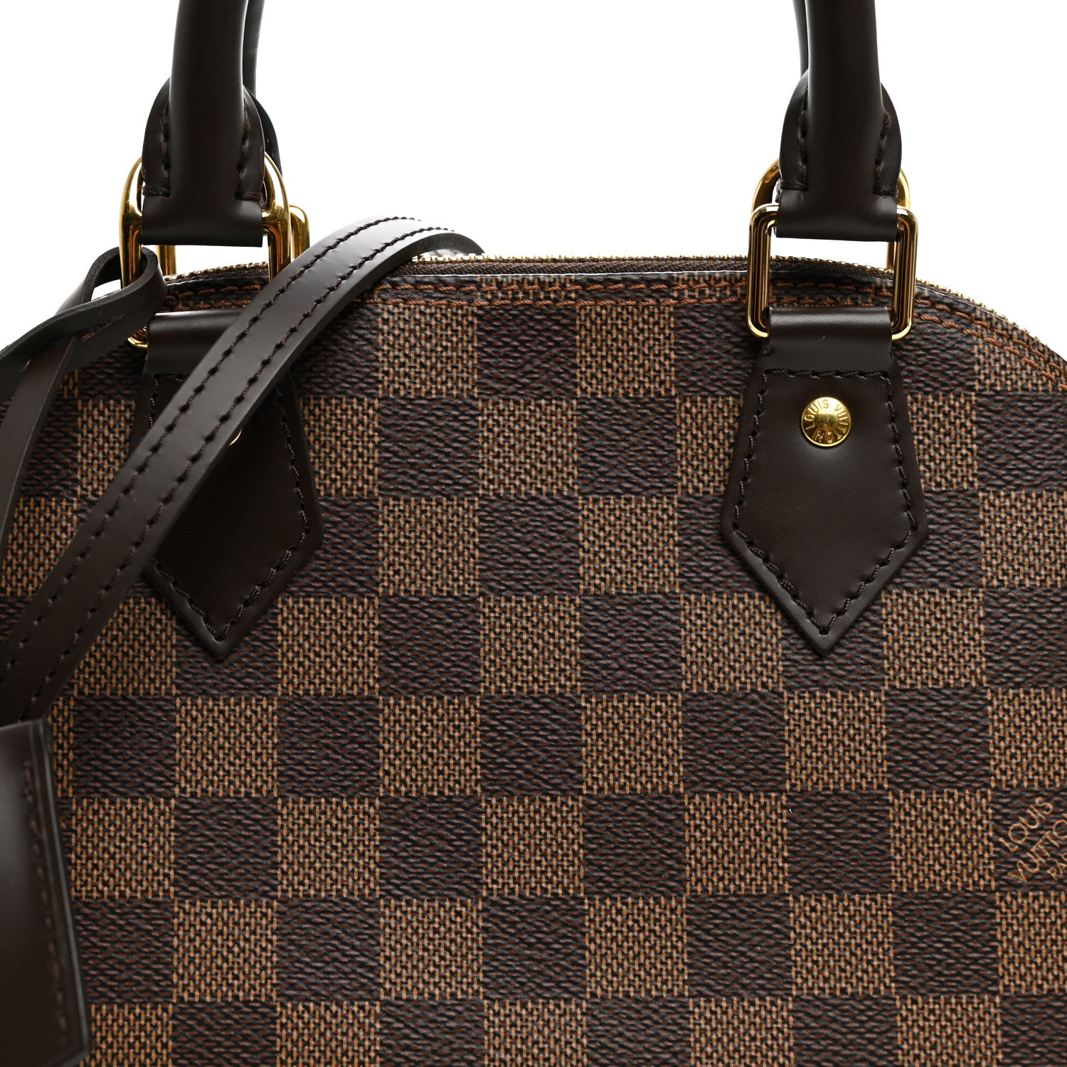 Louis Vuitton Damier Ebene Alma BB 7 of 9