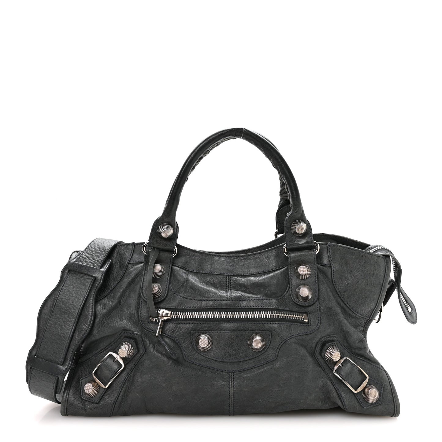 Agneau Giant 21 Silver Hardware Part Time Anthracite
