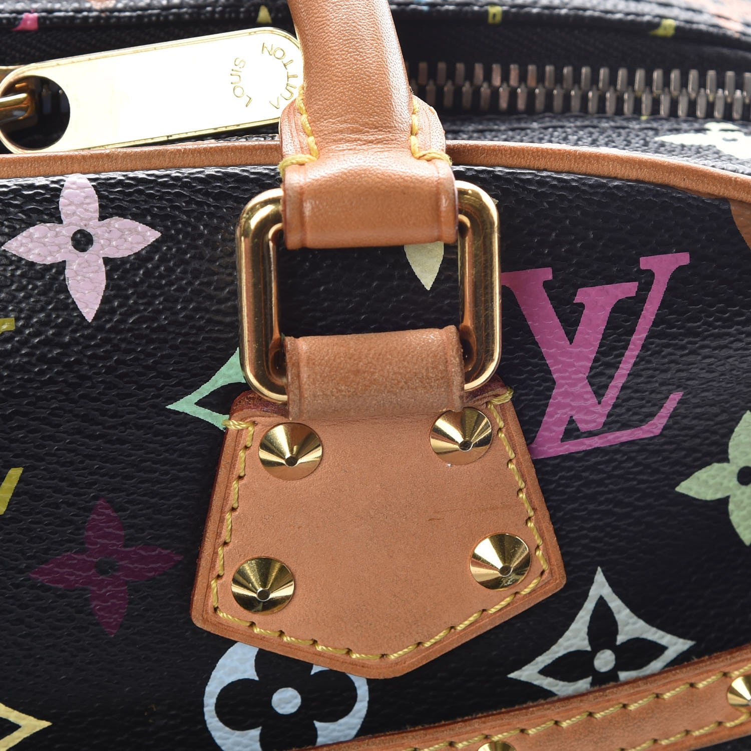Louis Vuitton Monogram Multicolor Trouville Black 11 of 18