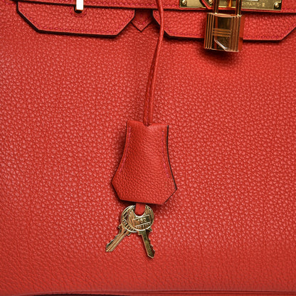 Hermes Togo Birkin 30 Geranium 29 of 31