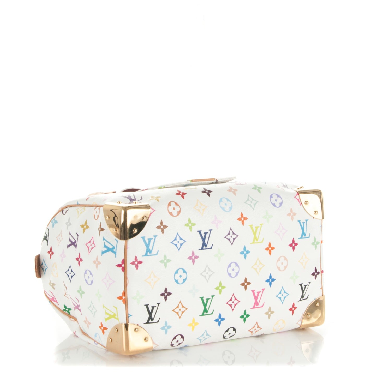 Monogram Multicolor Speedy 30 White