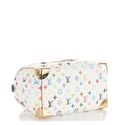 Louis Vuitton Monogram Multicolor Speedy 30 White 4 of 8