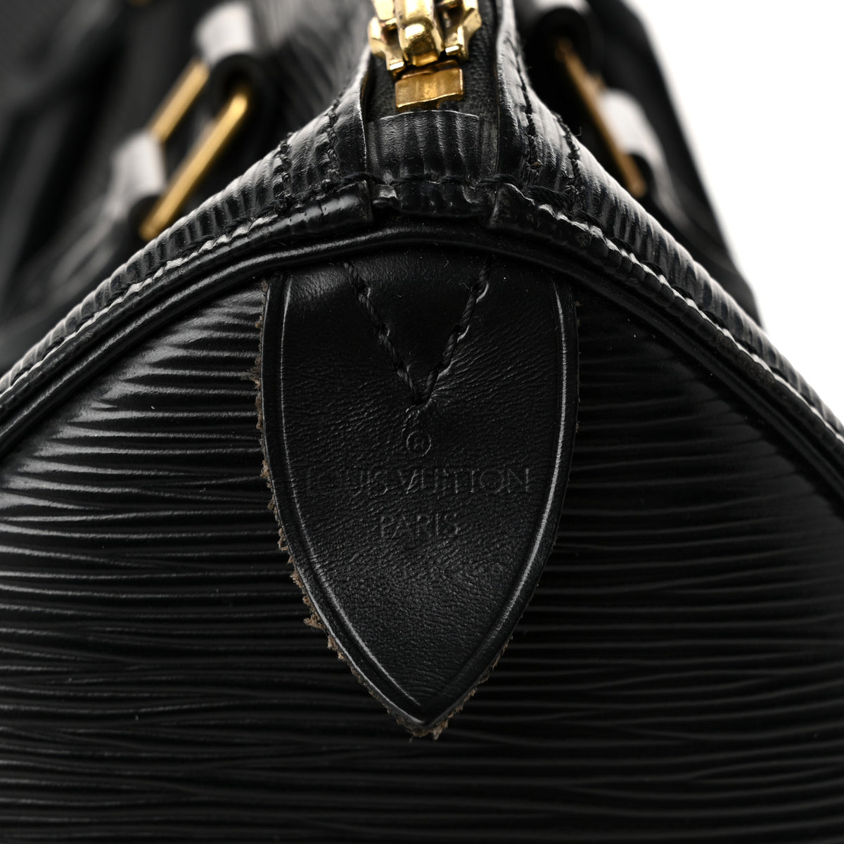 Louis Vuitton Epi Speedy 25 Black 6 of 10