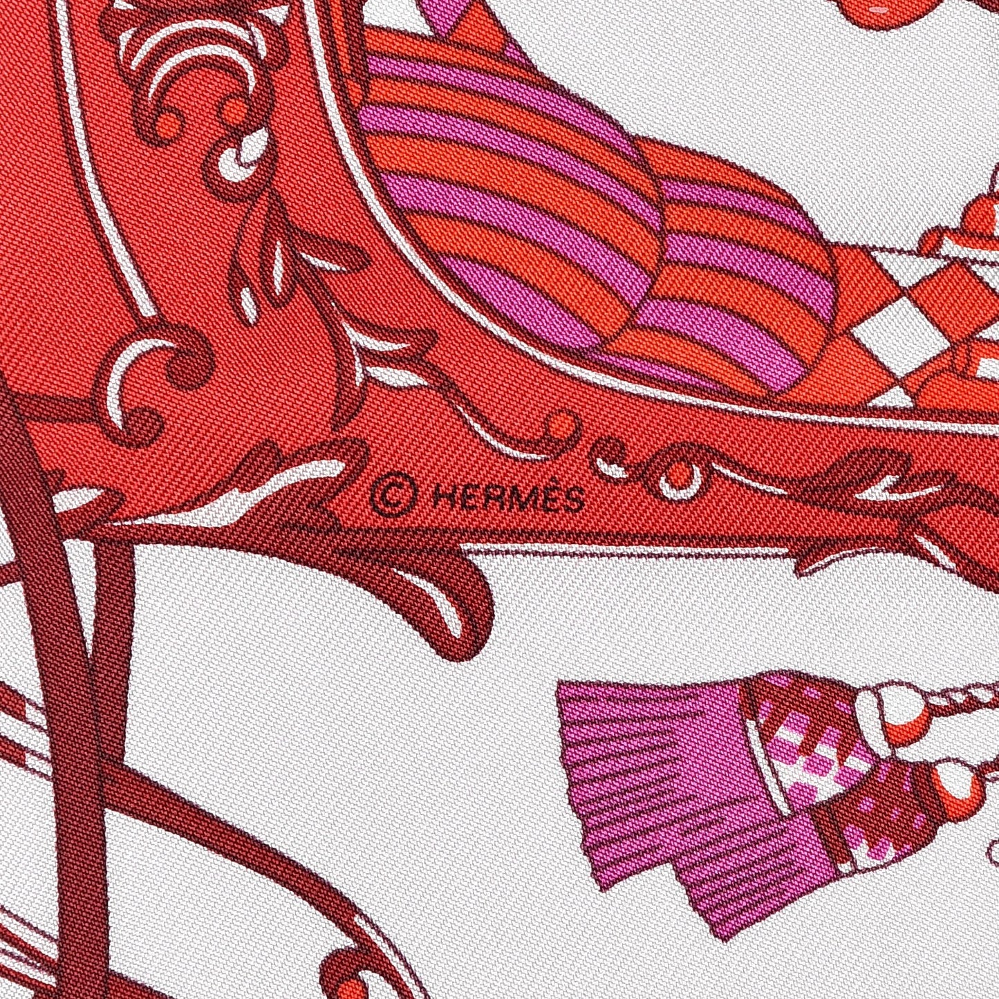 Silk Coupe De Gala Pocket Square Rose Pale Rouge Fuchsia