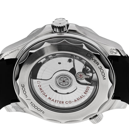 Omega Stainless Steel Rubber 42mm Seamaster Diver 300M Co-Axial Master Chronometer Automatic Watch White 210.32.42.20.04.001 4 of 5