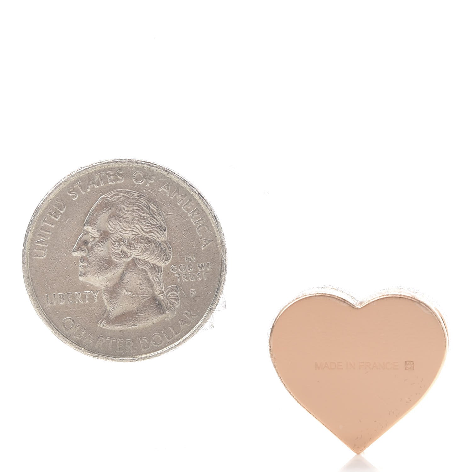 Hermes Permabrass Coeur Scarf Ring 2 of 4