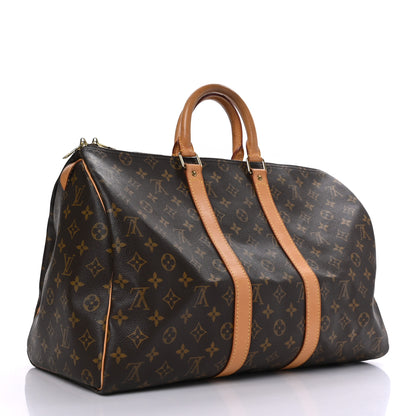 Louis Vuitton Monogram Keepall 45 3 of 11