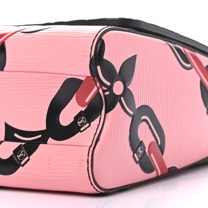 Louis Vuitton Epi Chain Flower Twist Shoulder Bag MM Pink 9 of 10