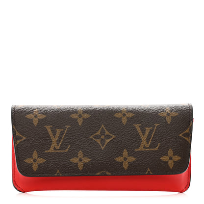 Louis Vuitton Monogram Woody Sunglass Case Rouge 1 of 6
