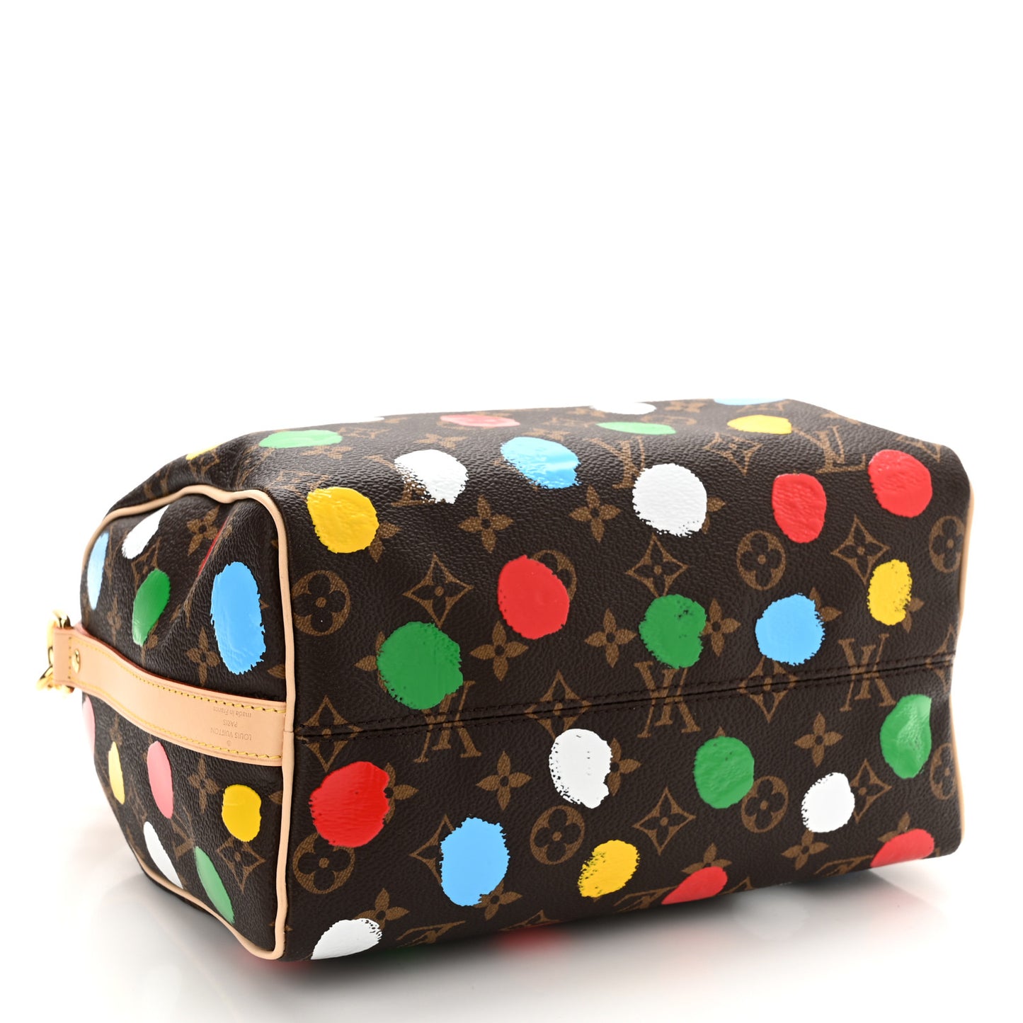 LV X YK Monogram Speedy Bandouliere 25 Multicolor