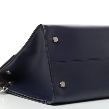 Christian Dior Calfskin Large Diorever Flap Navy 8 of 10