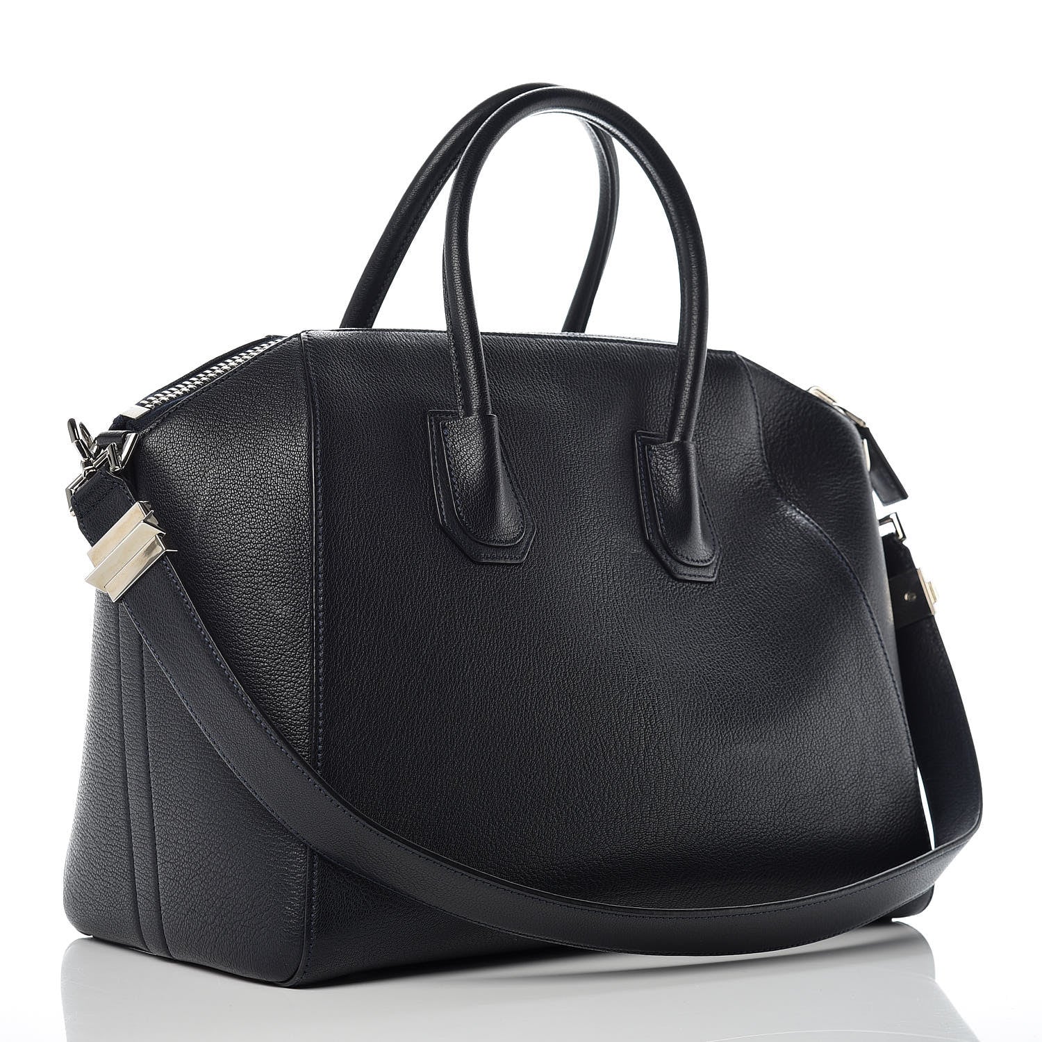 Givenchy Sugar Goatskin Medium Antigona Navy 3 of 10
