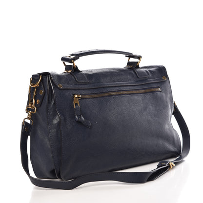 Proenza Schouler Lambskin Medium PS1 Satchel Midnight 4 of 11
