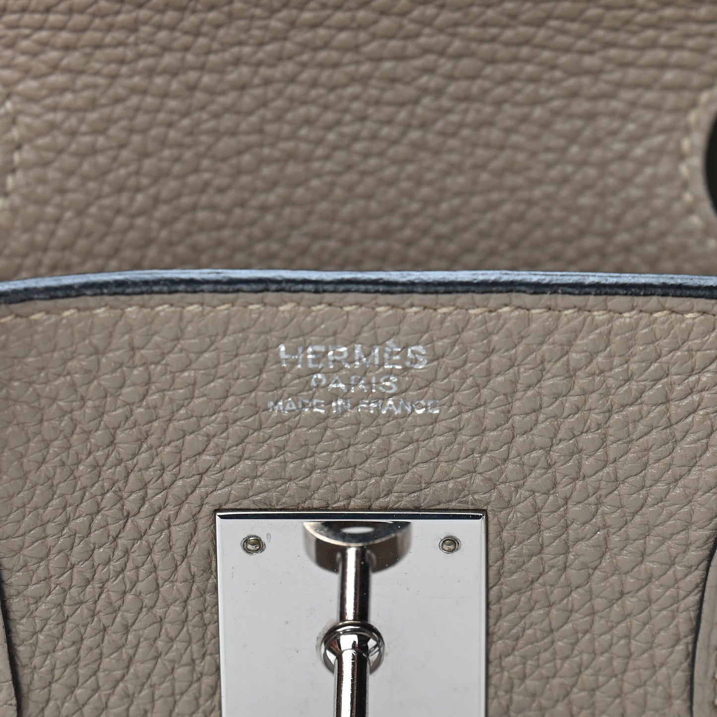 Togo Birkin 30 Gris Tourterelle