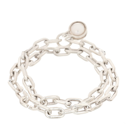Tiffany Sterling Silver Pearl HardWear Link Bracelet 2 of 3