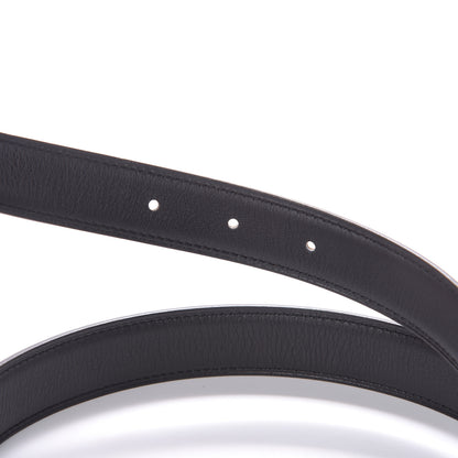 Hermes Epsom Swift 24mm Tresor Belt 90 Etoupe Black 4 of 7