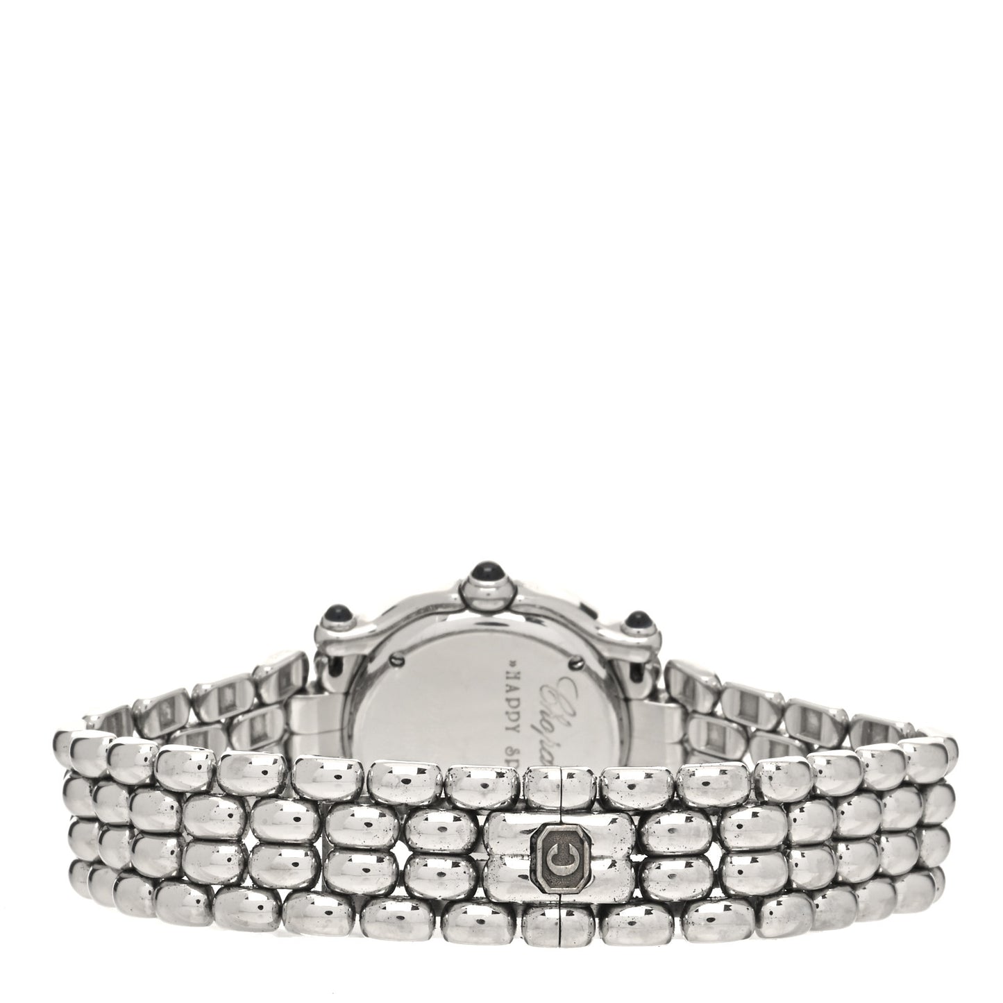 Stainless Steel 5 Diamond 26mm Happy Sport Quartz Watch