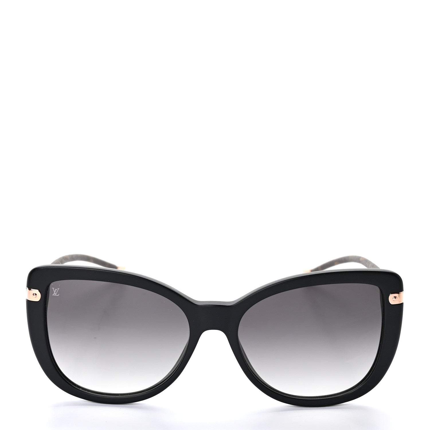 Louis Vuitton Monogram Acetate Charlotte Sunglasses Z0781W Black 2 of 8