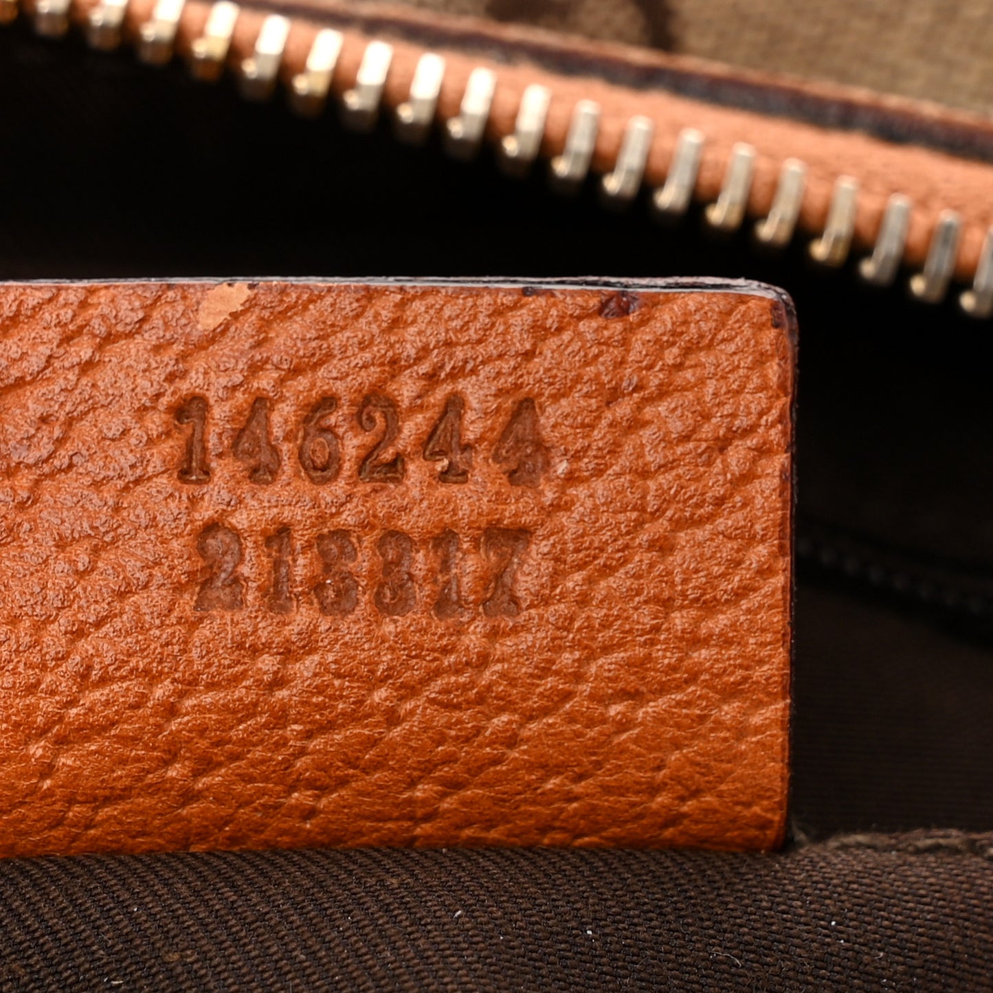 Monogram Abbey Shoulder Bag Brown