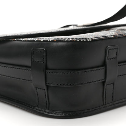 Goyard Goyardine Belvedere II MM Messenger Bag Black 7 of 8