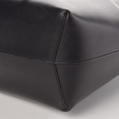 Mansur Gavriel Calfskin Mini Bucket Bag Black Royal 11 of 12