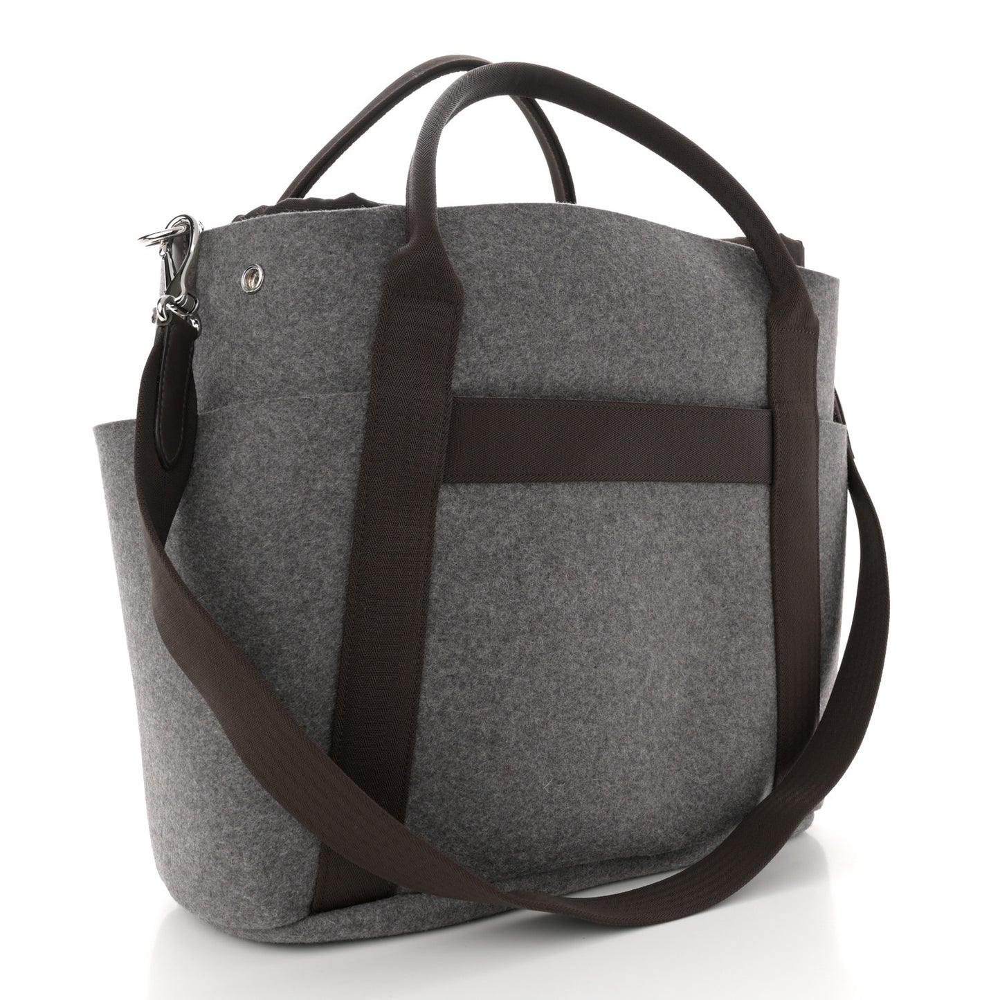 Felt Sac De Pansage Groom Bag Acier