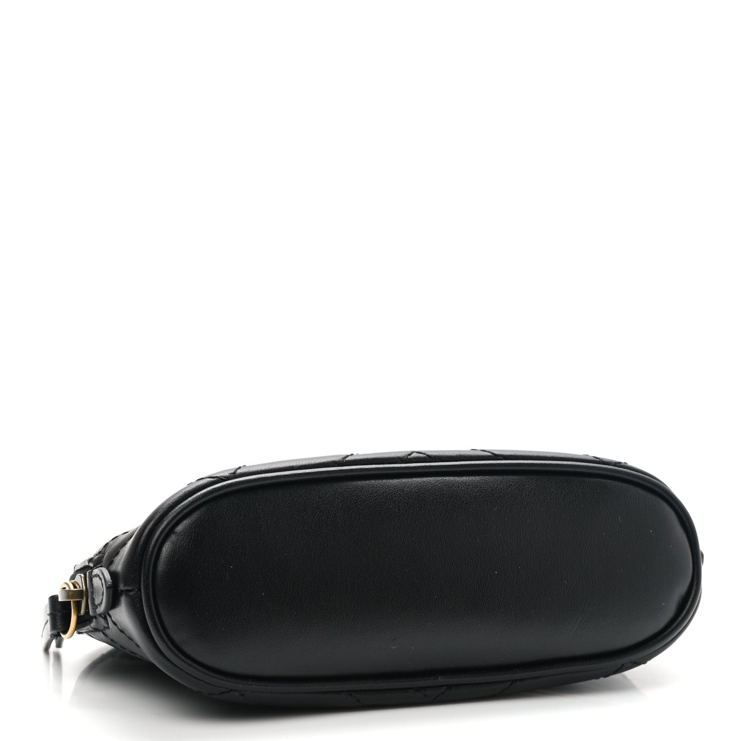 Gucci Calfskin Matelasse GG Marmont Pouch Cosmetic Case Black 4 of 8