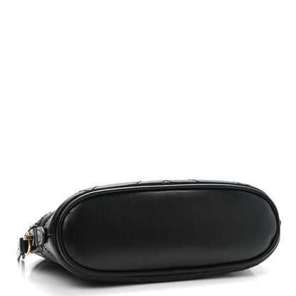 Gucci Calfskin Matelasse GG Marmont Pouch Cosmetic Case Black 4 of 8