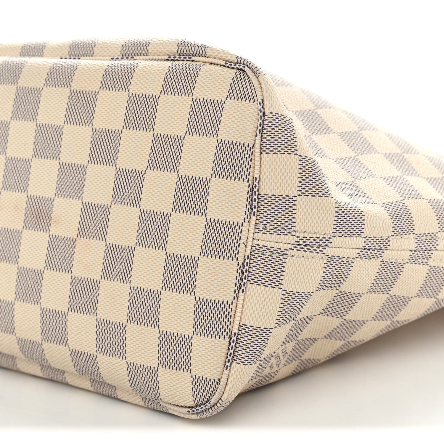 Louis Vuitton Damier Azur Neo Neverfull MM Rose Ballerine 10 of 15