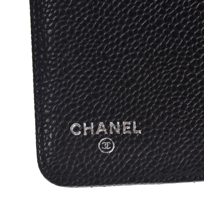 Chanel Caviar Quilted Agenda Cover Black 6 of 9